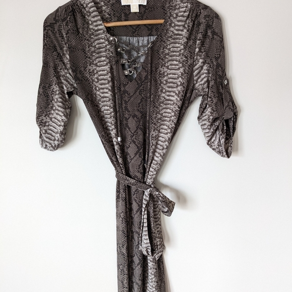 MICHEAL Micheal Kors Snake Skin Dress Size XS - Picture 13 of 14